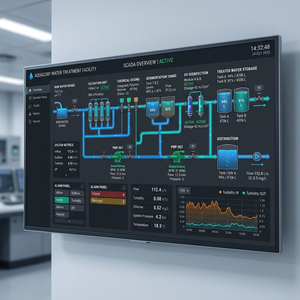 Industrial Water & Wastewater SCADA